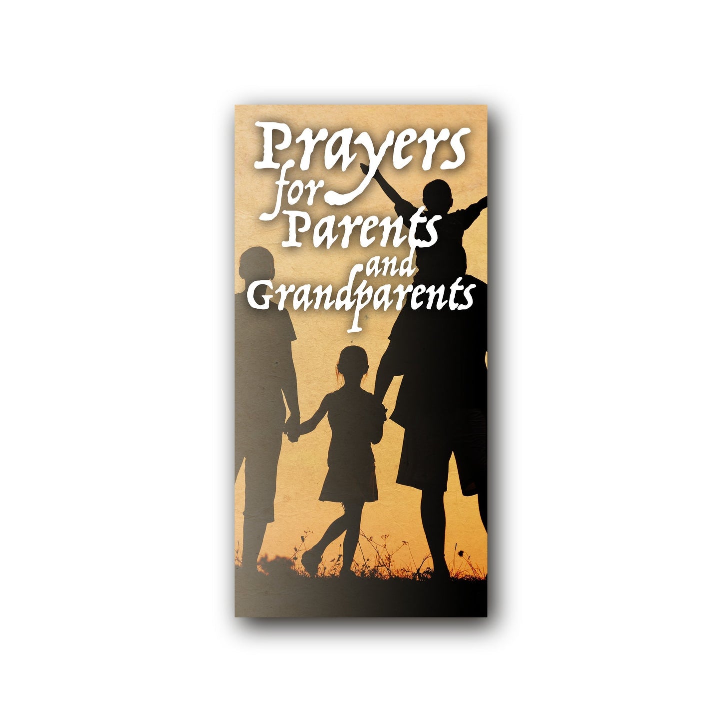 Prayers for Parents and Grandparents  - Prayer Card / 3" x 6" folded — front