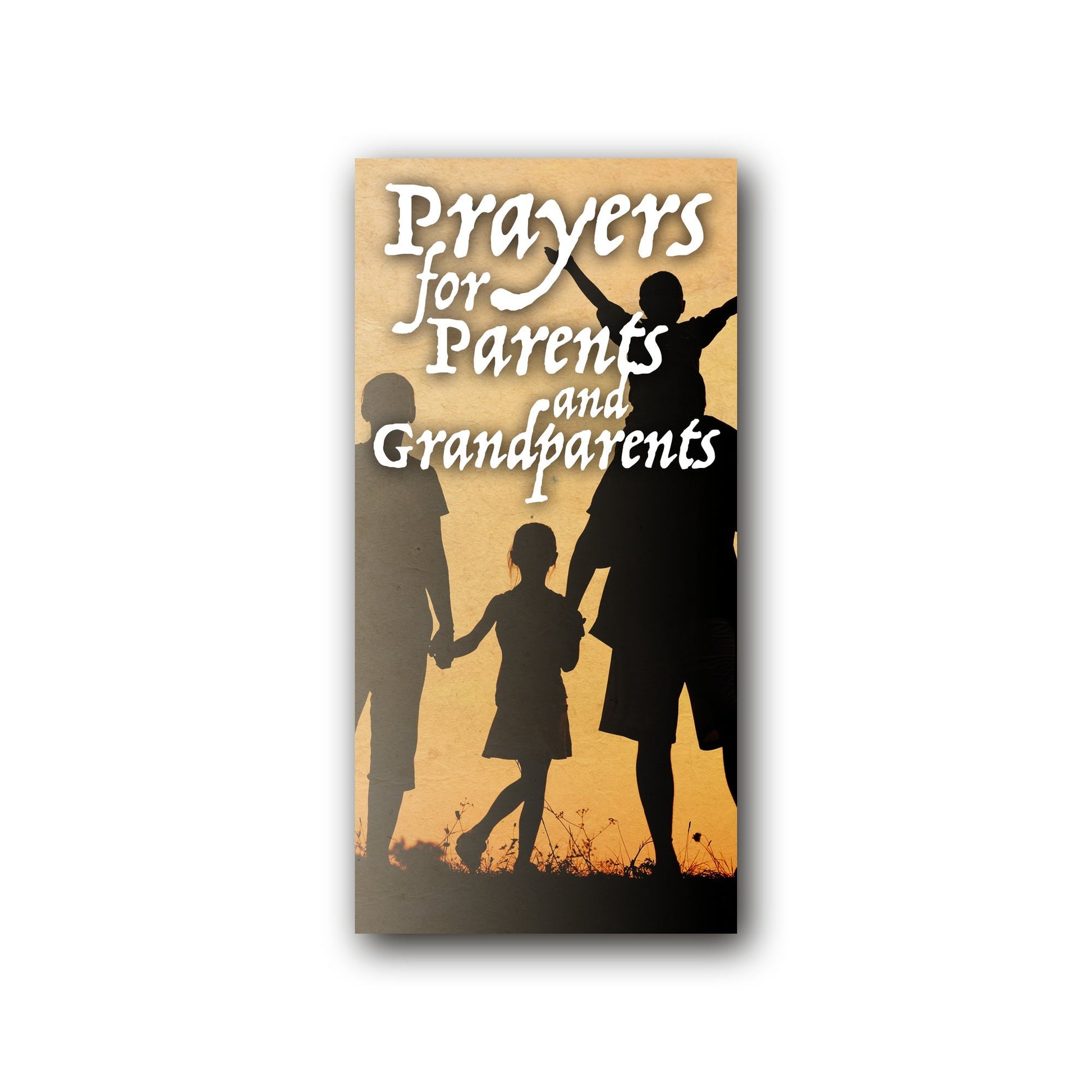 Prayers for Parents and Grandparents  - Prayer Card / 3" x 6" folded — front