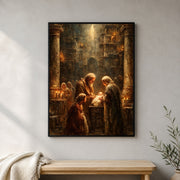 Presentation of Jesus at the Temple Catholic Art Print 1