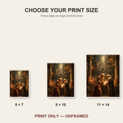 Presentation of Jesus at the Temple Catholic Art Print 4