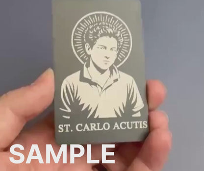 Surrender Prayer Holy Card  - PREMIUM METAL