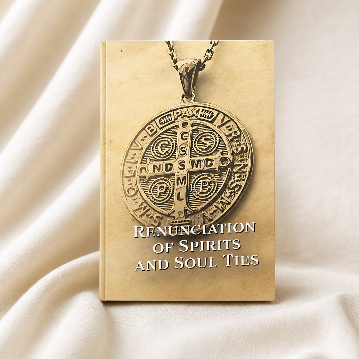 Renunciation Prayers and Breaking Soul Ties English pamphlet on cream fabric
