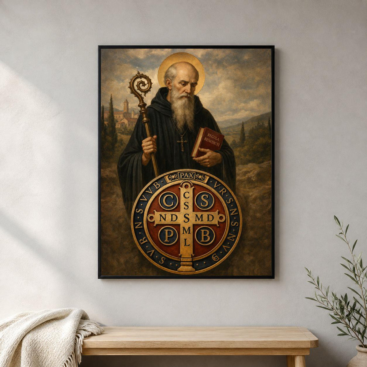 Renunciation of Spirits Catholic art print