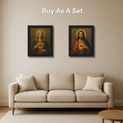 Sacred Heart of Jesus Framed Wall Art