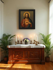 Sacred Heart of Jesus Framed Wall Art