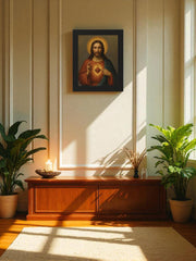 Sacred Heart of Jesus Framed Wall Art