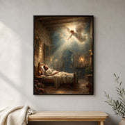 Saint Joseph's Dream Catholic Art Print 1