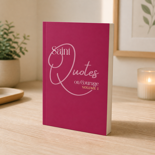 saint-quotes-courage-volume-1 — standing home mockup