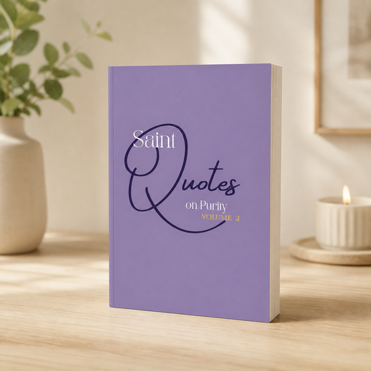 saint-quotes-purity-volume-2 — standing home mockup