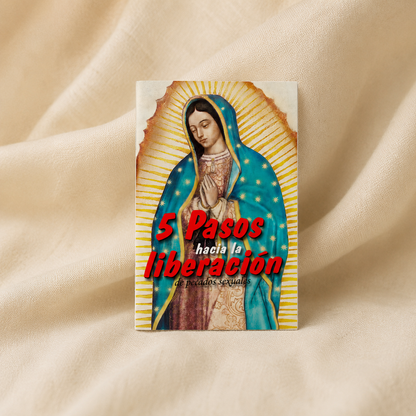 5 Pasos hacia la Liberación Spanish pamphlet closed front cover