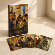 Spiritual Authority in the Home book with five bonus holy cards