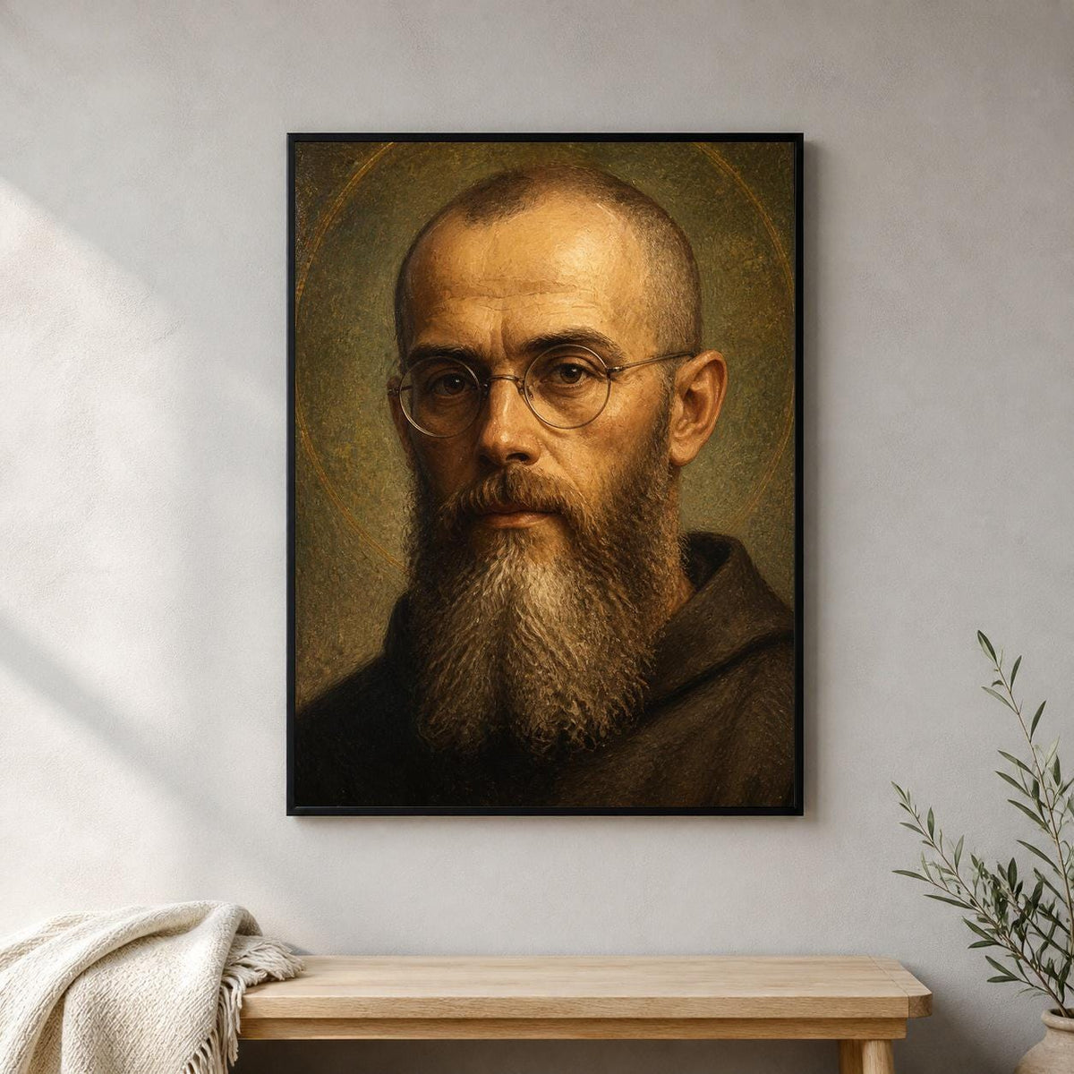 St. Maximilian Kolbe Catholic art print