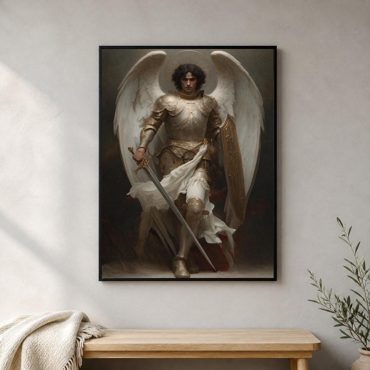 St. Michael the Archangel Catholic art print