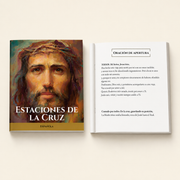 Estaciones de la Cruz Spanish wholesale booklet with interior page