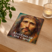 Stations of the Cross — English Wholesale — flat table mockup