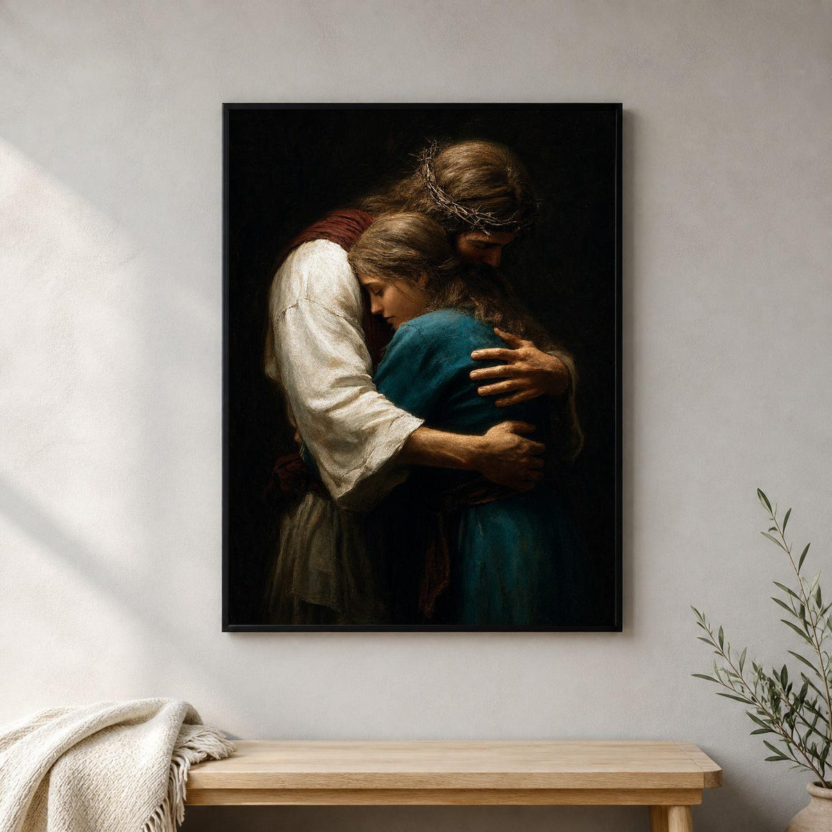 Surrender Prayer Catholic art print