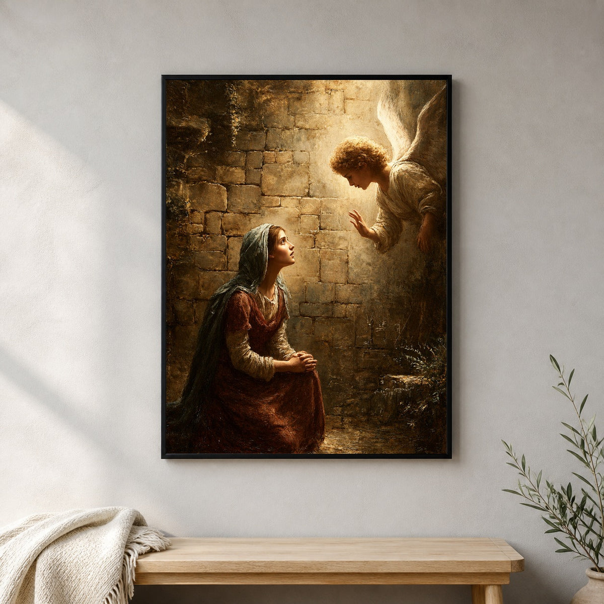 The Annunciation Catholic Art Print 1