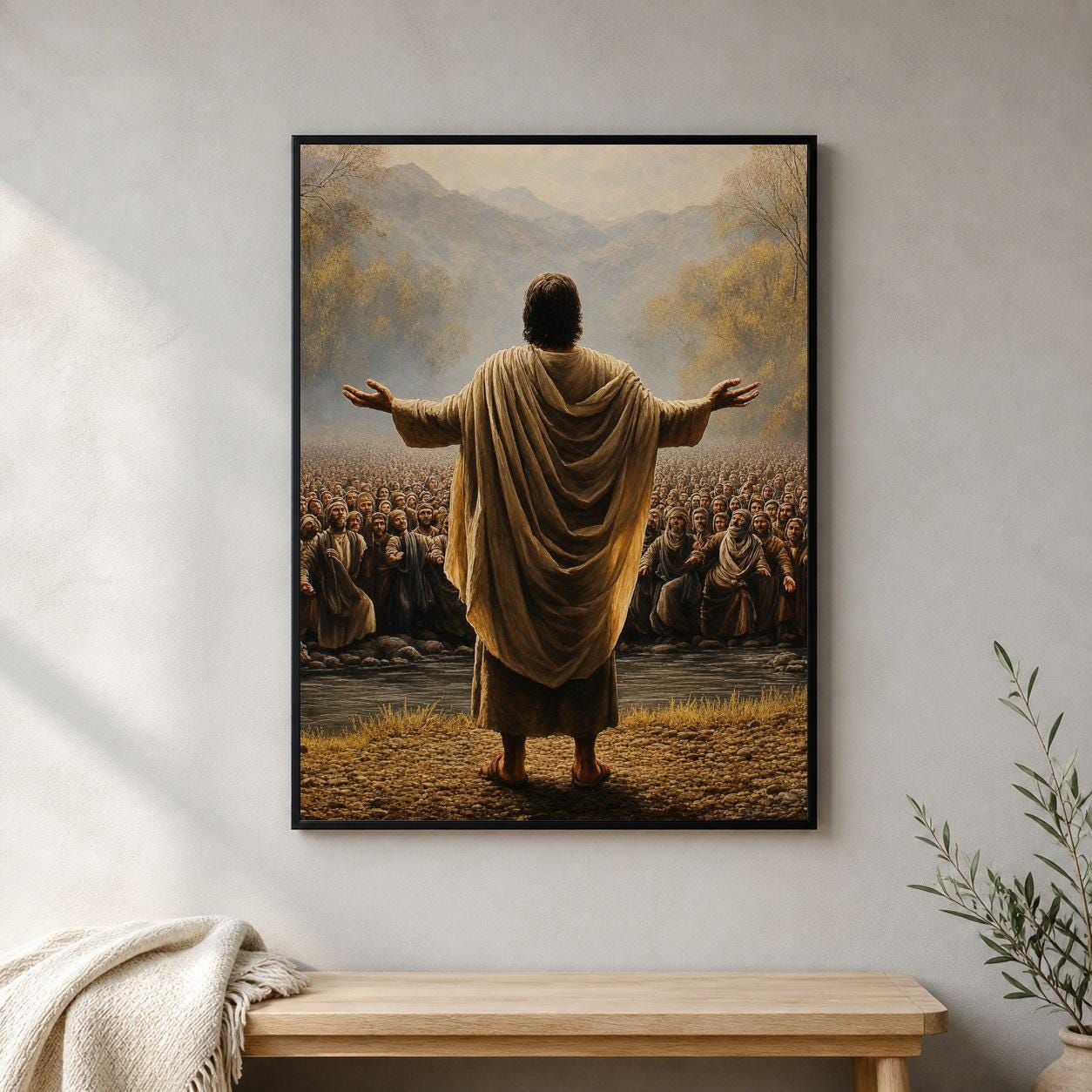 The Beatitudes Catholic art print