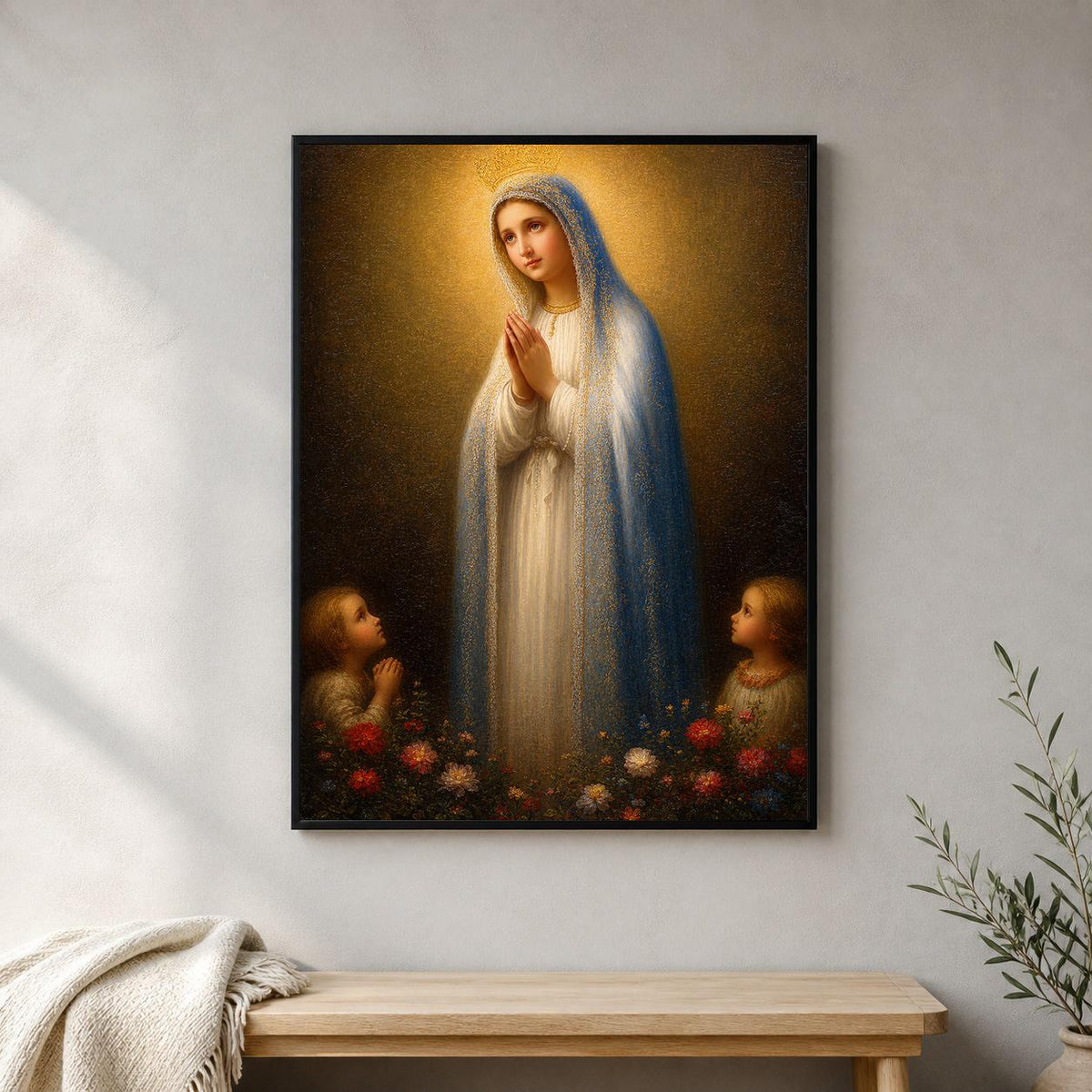 The Fatima Prayer Catholic art print