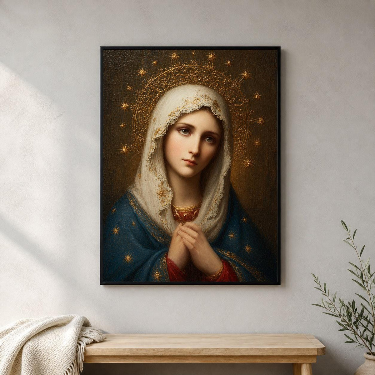 The Memorare Catholic art print