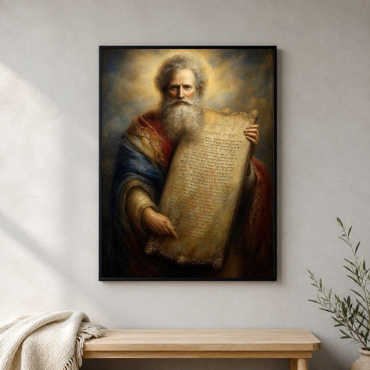 The Ten Commandments Catholic art print