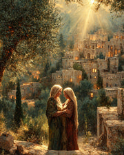 The Visitation Catholic Art Print 3