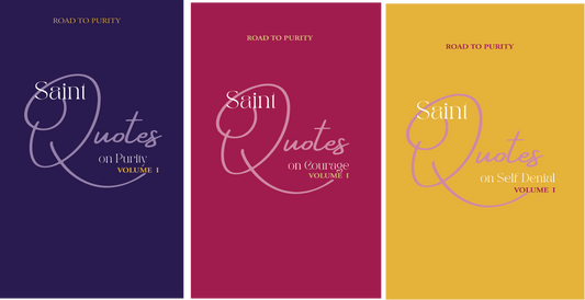 Saint Quotes Trio - all 3 Volume 1 books