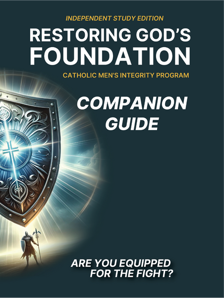 Restoring God's Foundation Independent Study COMPANION Guide (Home Study)- PAPERBACK