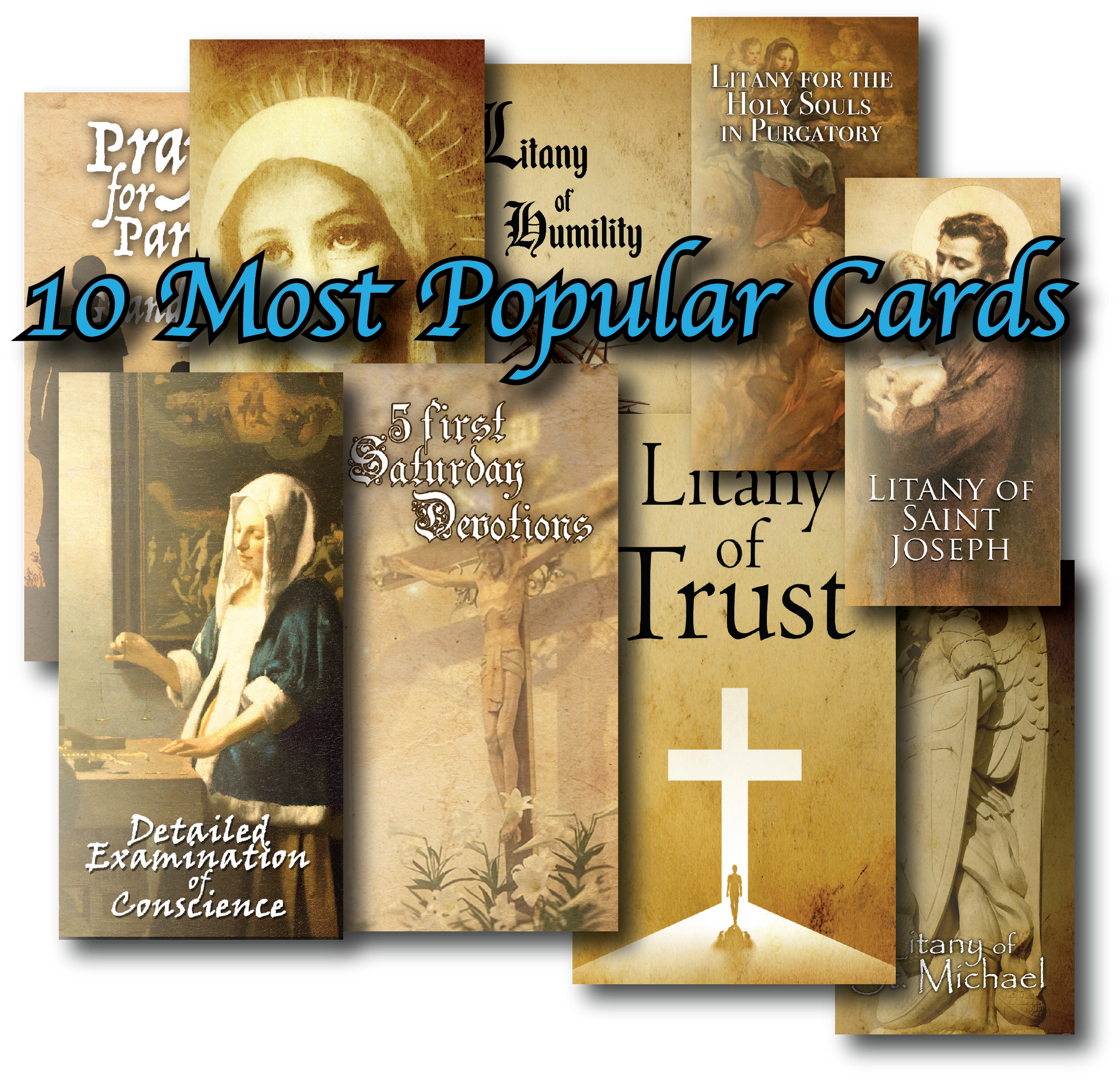 10 Most Popular Prayer Card Bundle