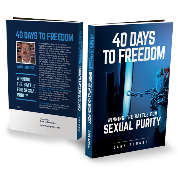 40 Days to Freedom - Winning the Battle for Sexual Purity (pub)  280pgs - author Dann Aungst