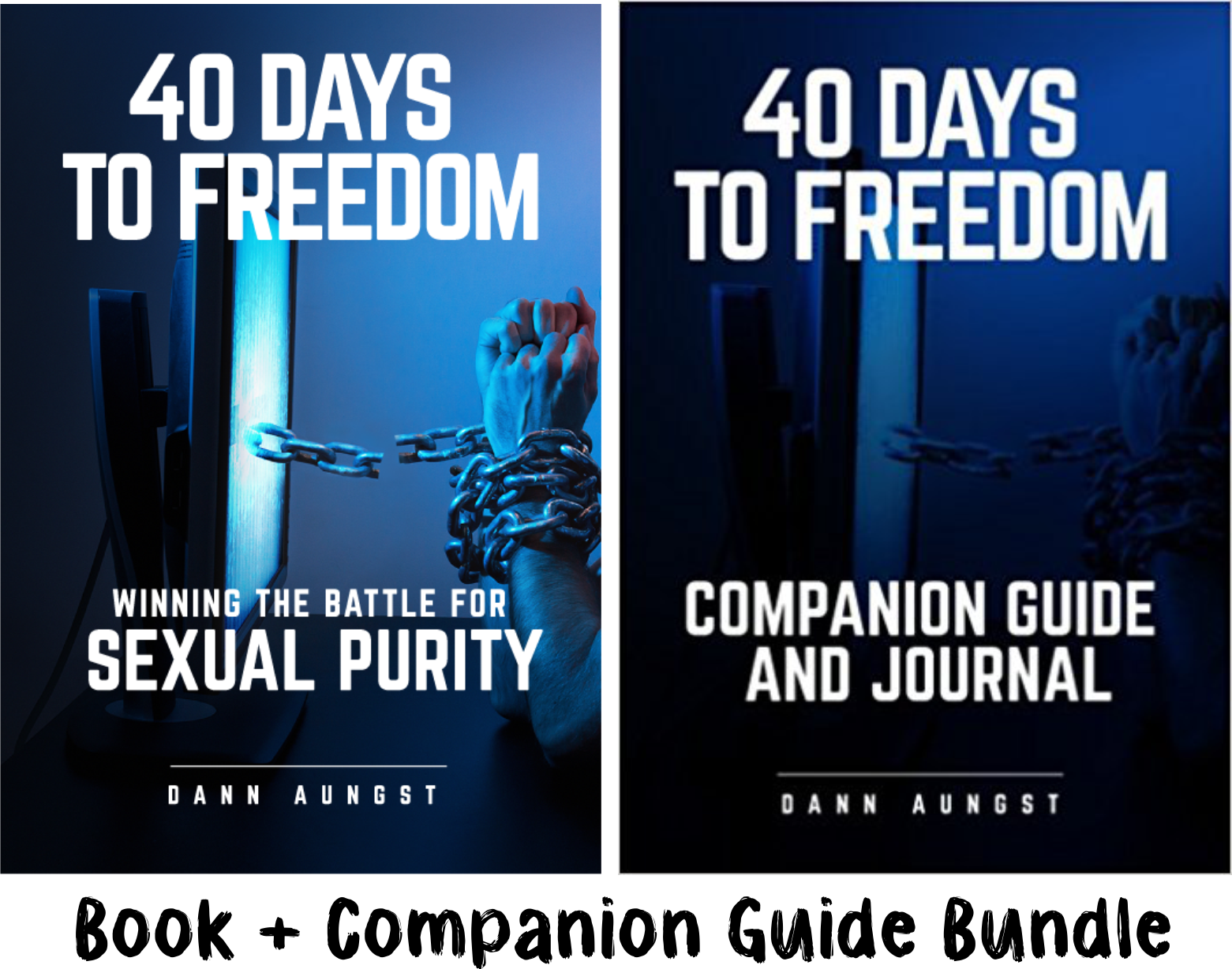 40 Days to Freedom (280pgs) + Companion Guide and Journal (400pgs)  2 book bundle