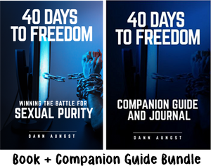 40 Days to Freedom (280pgs) + Companion Guide and Journal (400pgs)  2 book bundle