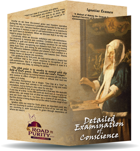 Detailed Examination of Conscience - Prayer Card