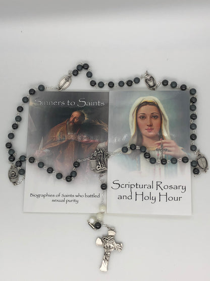 Exclusive Purity Rosary - handmade in Italy