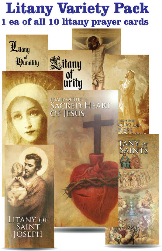 Litany Variety Pack (1 ea. of all 10 cards) $25 value