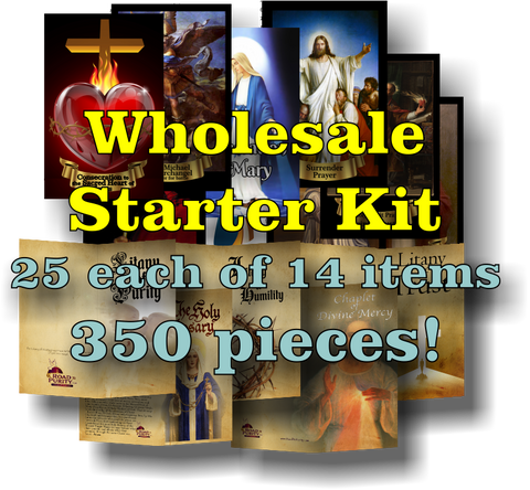 Wholesale bundle starter kit - 25 each of 14 items (350 total pieces) $412.50 value  (b)